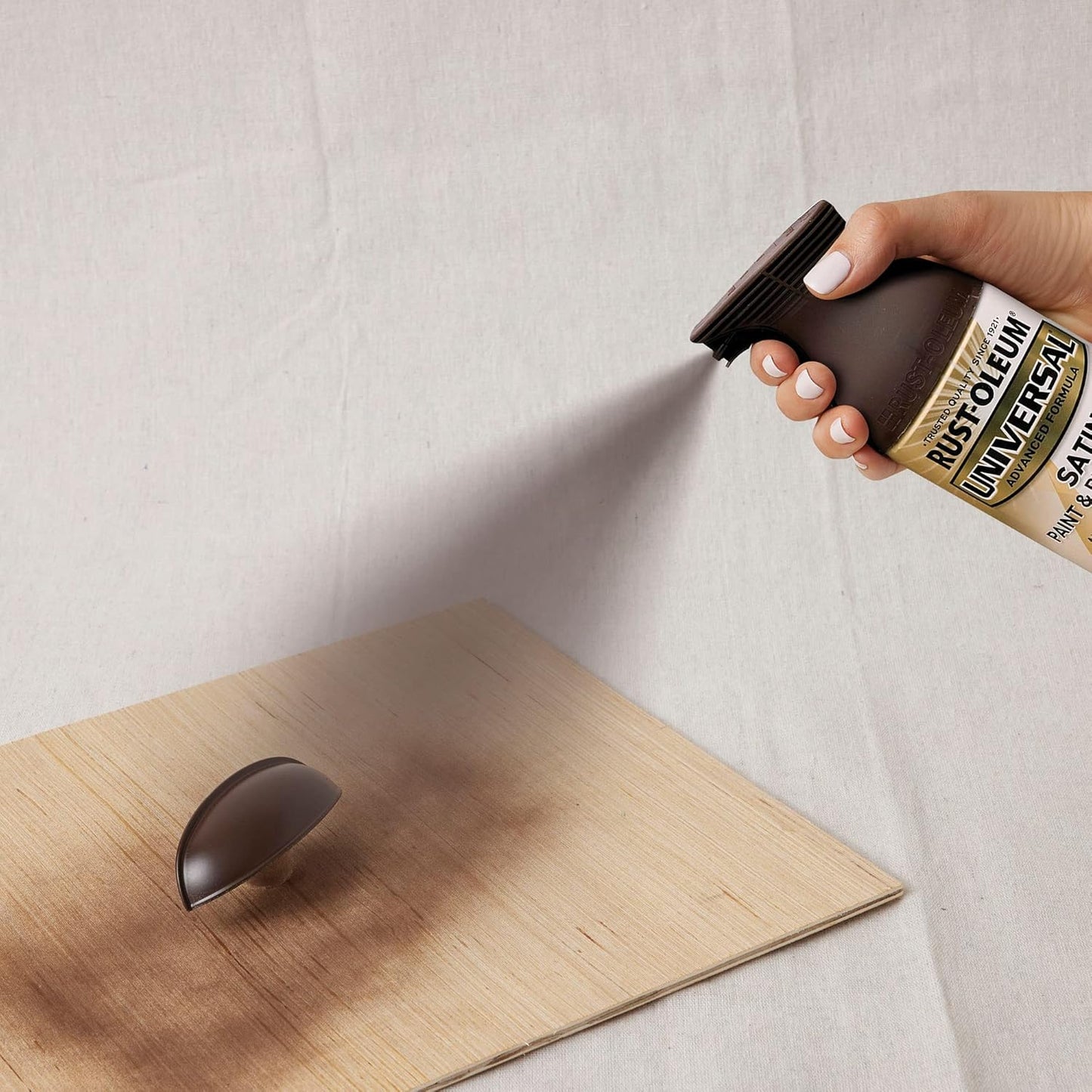 Rust-Oleum 302151 Universal All Surface Clear Topcoat Spray, 11 oz, Dead Flat Clear - Colors A