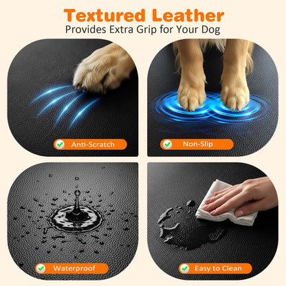 URPOWER Dog Car Seat Cover for Pets 100% Waterproof Seat Cover Hammock 600D Heavy Duty Scratch Proof Nonslip Durable Soft Back Seat Covers for Cars and SUVs