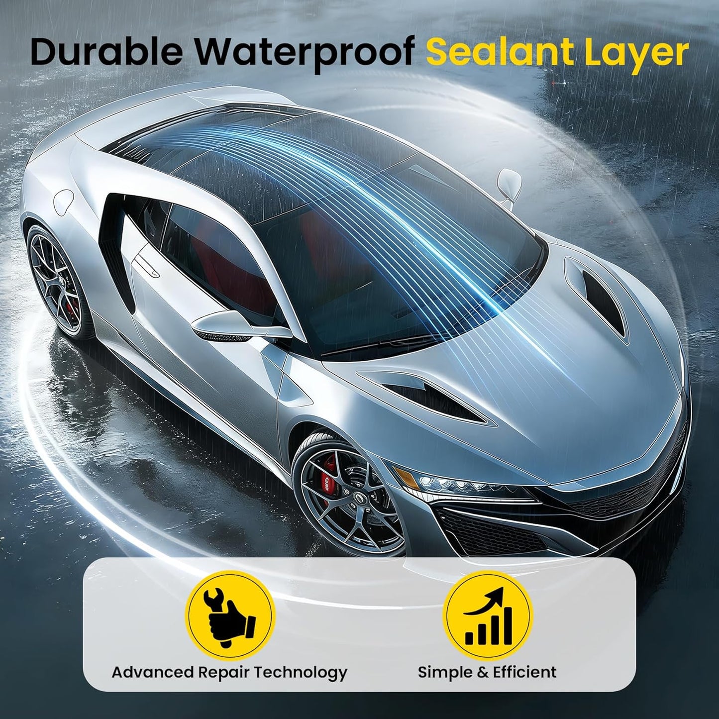 Car Scratch Remover Pen, Magic Car Scratch Removal Pen for All Car Colors, Scratch Repair Pen, Easy DIY Paint Repair Kit, Quick Fix for Wear Swirl Marks And Scuffs, 2PCS