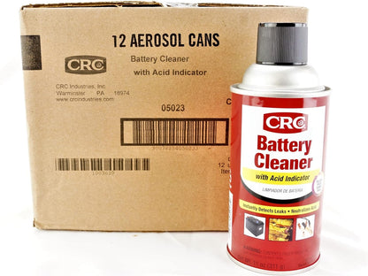 CRC 05023 Battery Cleaner with Acid Indicator - 11 Wt Oz.