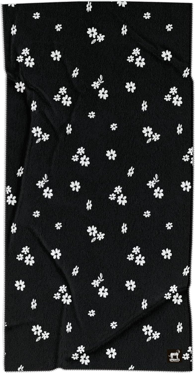 Sprints Athletic Running Towel, Full-Sized, Car Seat Cover - Performance Microfiber (Garden of Races Past)
