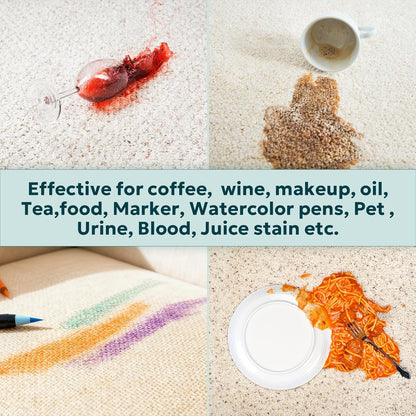 Upholstery Cleaner for Couch Furniture: Strength Multi-Surface Stain Remover Spray for Carpet Spot - Pet-Safe Non-Toxic Quick-Drying for Fabric Sofas Rug Furniture Couches & Car Interiors