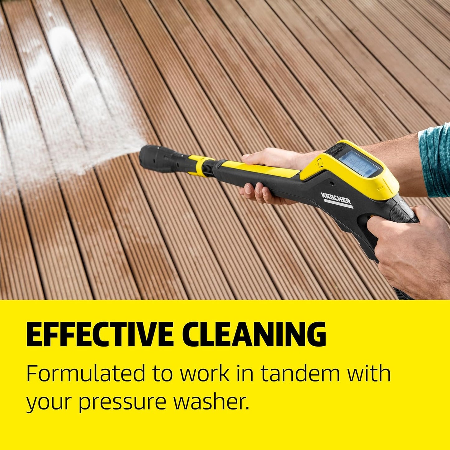 KÄRCHER Vehicle Wash and Wax, Pressure Washer Detergent, Cleans Cars, Bikes, Trucks, Boats and More, Highly Concentrated, Makes up to 40 gal of Cleaner