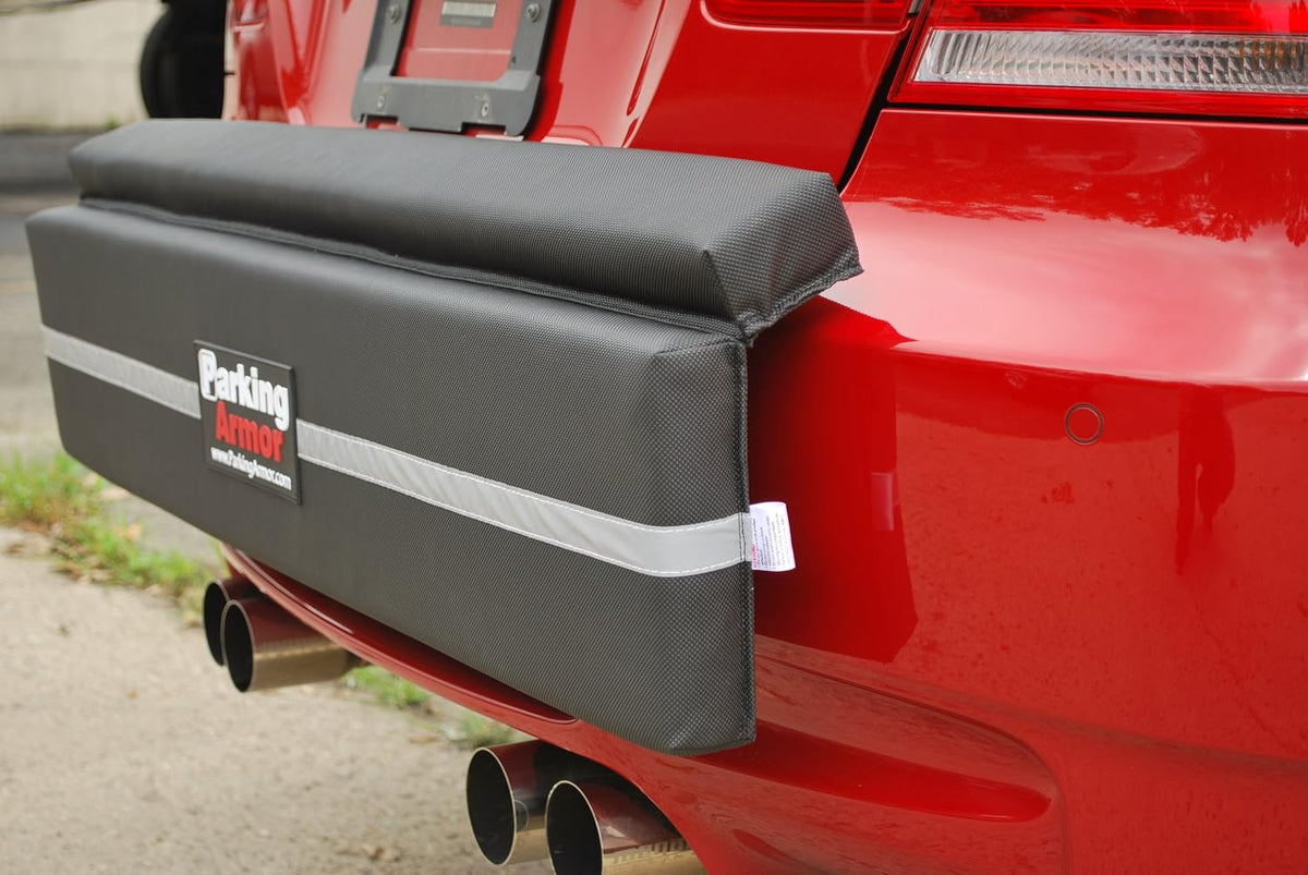 Indoor/Outdoor Ultimate Rear Bumper Protector, Widest Bumper Protection, Thickest Bumper Guard, Steel Reinforced Straps (4.2 Edition (42" Wide))