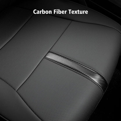 for Ford F150 Seat Covers 2015-2023 2024 2025 2026,Full Set Leather Waterproof Black Trucks Pickup Seat Covers Custom Fit for Ford F150 Accessories,Car Seat Cover for SuperCrew/CrewCab(XL,XLT)