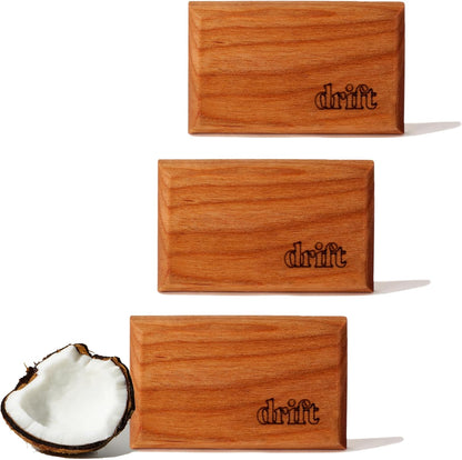 Drift Car Air Freshener - The Original Wood Air Freshener - Car Odor Eliminator - Long Lasting Scent - Metal Clip - Essential Oils - Clean Ingredients - Variety 3 Pack Refill - NO CLIP INCLUDED