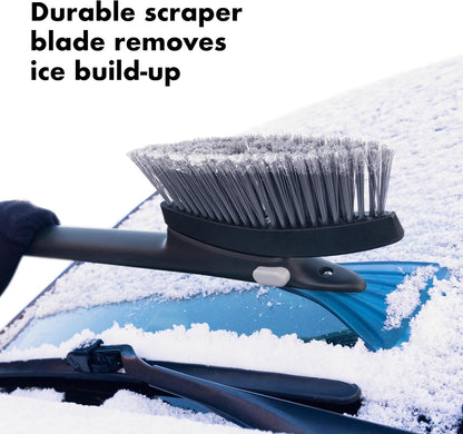 OXO Good Grips Extendable Twister Snow Brush with Ice Scraper
