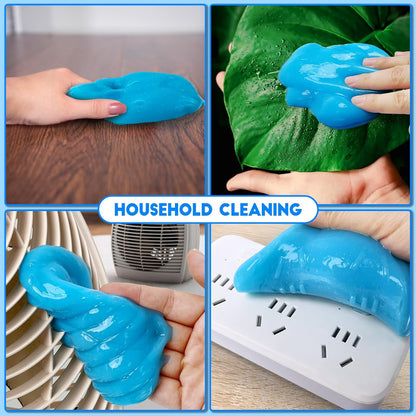 YOPINSAND Car Cleaning Gel, 2 Pack Car Cleaning Putty, Universal Auto Deatiling Tools, Reusable Interior Cleaner for Car Keyboard Air Vent, Car Slime Cleaner Dust Cleaning Gel