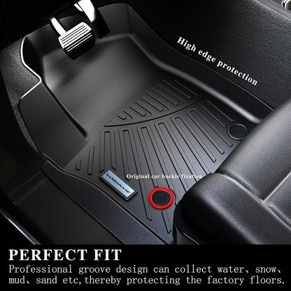 Floor Mats & Trunk Mat for 2012-2017 Chevy Equinox/GMC Terrain,TPE All Weather Protection 2 Rows Car Floor Liners with Cargo Liners for Chevrolet Equinox Accessories