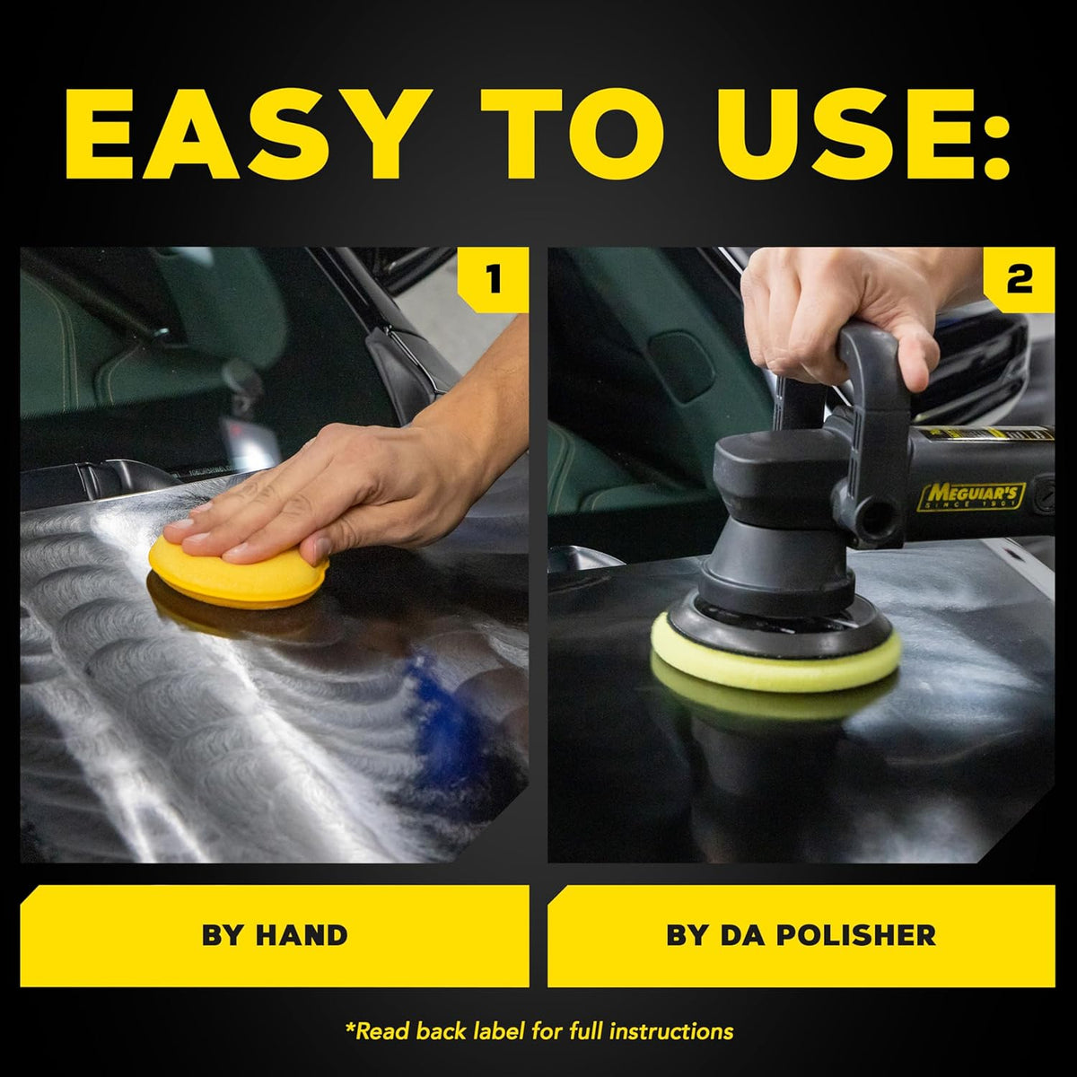 Meguiar's G191700 Smooth Surface Clay Kit, Safe and Easy Car Claying for Smooth as Glass Finish