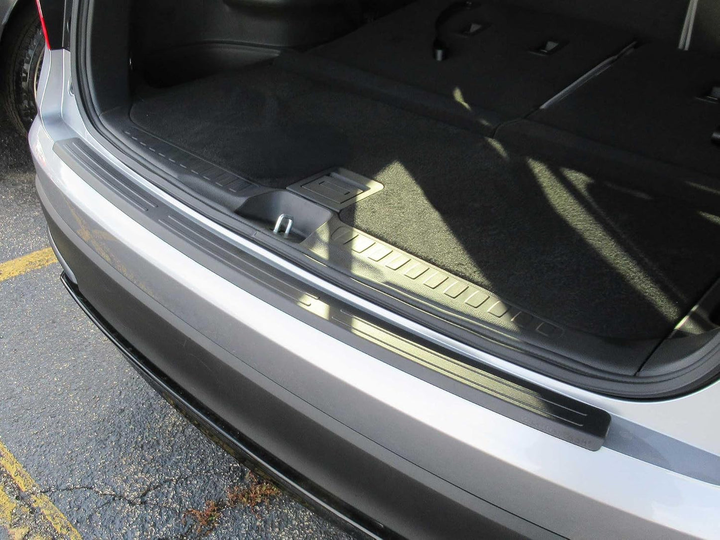 WeatherTech Custom BumperTopper for Honda Pilot, Rear Bumper Protector (BP0025), Black