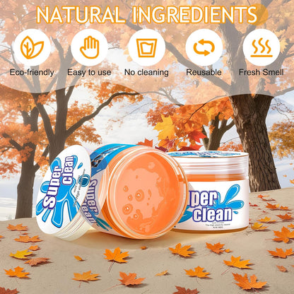 TeSabMi Car Cleaning Gel Car Cleaning Putty Car Putty Car Interior Cleaner Car Slime Car Detailing Kit Car Accessories Gifts for Dad Men Him Women Stocking Stuffers Pink