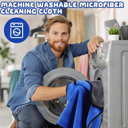 Tallew 40 Pcs Microfiber Towels:16"x16" Microfiber Drying Towels Bulk Micro Fiber Car Cleaning Cloth for Cars Drying Washing Polishing Office Windows Cleaning Household Supplies (Yellow)
