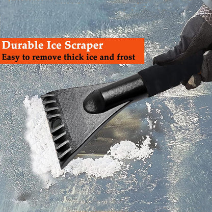 Snow Brush with Ice Scraper for Car Windshield Extendable 35 inch Vertical Car Snow Remover Windshield Snow Scrapers Removal Shovel for Car SUV Truck Windows