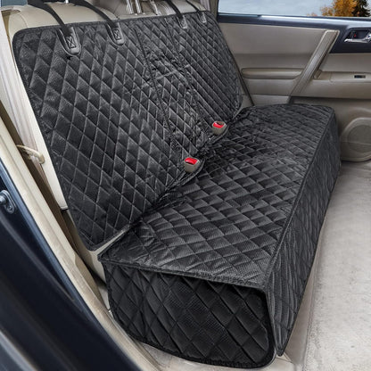 ANOSOSPECIAL Dog Car Seat Cover for Back Seat Cover,Non Stick Fur Rear Seat Protector for Pet,Nonslip Waterproof Durable Universal Fit Interior Backseat Covers for Auto Van SUV