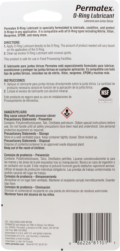 Permatex 22058 Dielectric Tune-Up Grease, 3oz. - High Performance Dielectric Grease Used to Protect Terminals, Spark Plugs, Wiring and Other Electrical Connections Against Salt, Dirt, and Corrosion