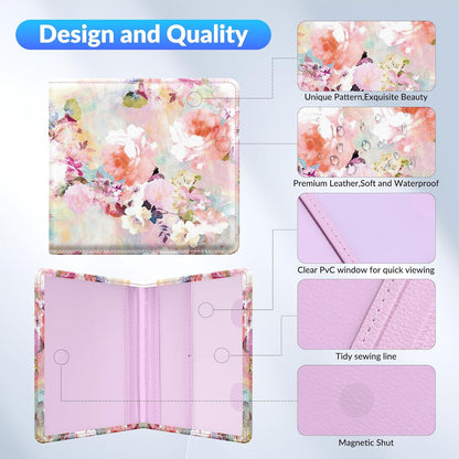 Car Registration and Insurance Card Holder，Vehicle Glove Box Car Organizer，Accessories Case for Storing Driving Licences, Cards, Documents