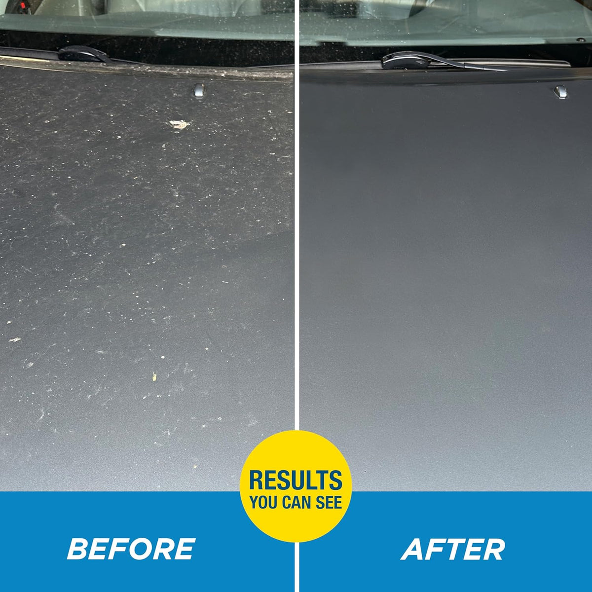 Rain-X 620143 Waterless Car Wash and Rain Repellent, 23 fl. oz. Rinseless Cleaner Spray for a Spot Free Finish, Perfect for Quick and Easy Detailing. Premium No Rinse for on the go Washing