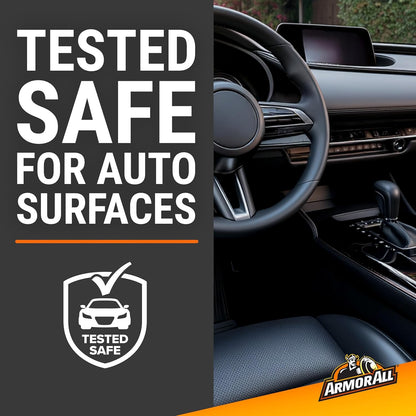Armor All Car Interior Cleaner Wipes, Interior Cleaning Wipes for Cars, Trucks, Motorcycles, 60 Each