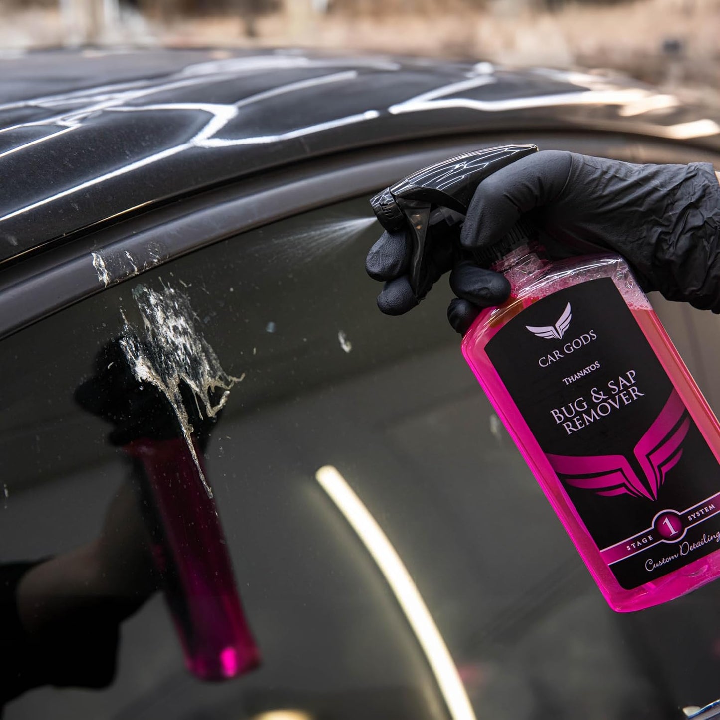 Car Gods Thanatos Bug and Sap Remover, 17 Fl Oz