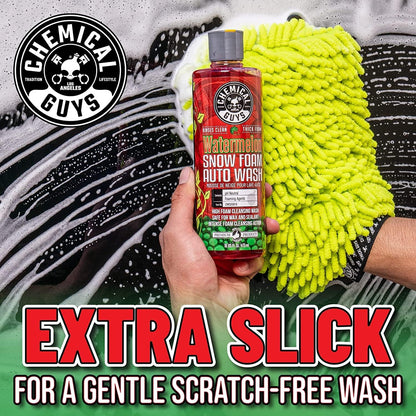 Chemical Guys Car Wash Soap for Foam Cannon or Bucket, Honeydew Snow Foam Car Wash Soap for Trucks, Motorcycles, RVs & More, Super Suds, Honeydew Scent - 128 oz (1 Gallon)