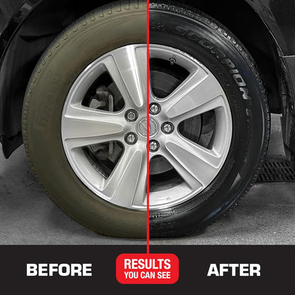 Black Magic 120218 No Scrub All Wheel Cleaner, 23 oz. (Pack of 2) - No Scrubbing Needed, Just Apply, Hose Off and Wipe for Clean Wheels Every Time