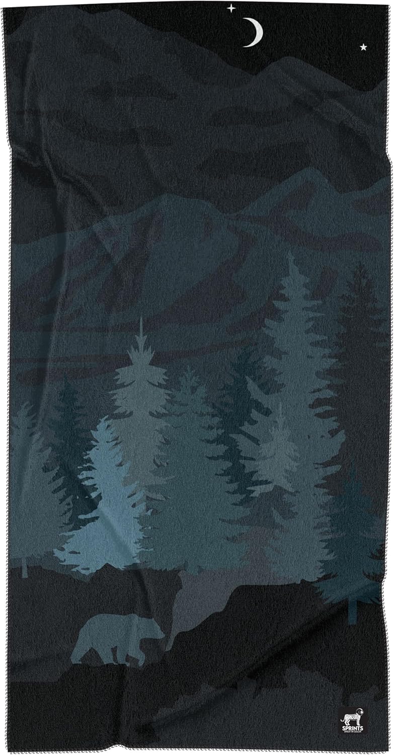 Sprints Athletic Running Towel, Full-Sized, Car Seat Cover - Performance Microfiber (Garden of Races Past)