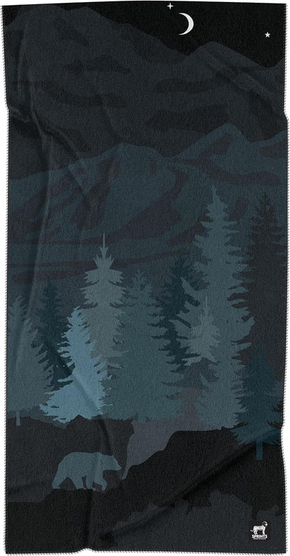 Sprints Athletic Running Towel, Full-Sized, Car Seat Cover - Performance Microfiber (Garden of Races Past)