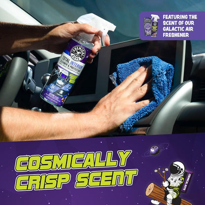 Chemical Guys Total Interior Cleaner & Protectant - (16 oz) All-in-One Car Interior Cleaner for Dash, Seats, Carpet, Glass, Vinyl, Leather, and Plastic - Galactic Scent