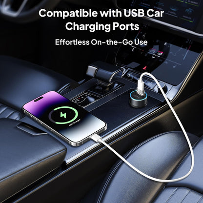 Elebase USB to USB C Adapter for iPhone 17 4Pack,USBC Female to A Male Car Charger Adapter,Type C Converter Apple 17e 16 Pro Max 15 14 Plus,iWatch Watch 11 10 Ultra 3,iPad Air,Samsung Galaxy S26