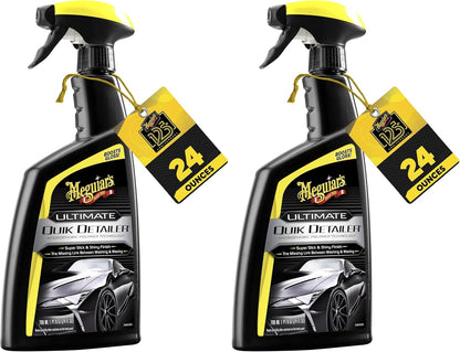 Meguiar's Ultimate Quik Detailer - 24 Oz Spray Bottle (Pack of 2)
