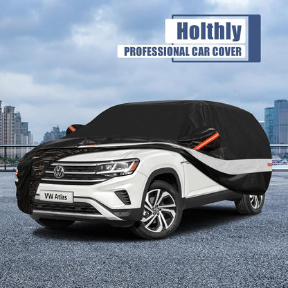 10 Layers Car Cover Custom Fit for Mercedes Benz C Class C250 C300 C43 C63 (1993-2026), Waterproof All Weather for Automobiles, Outdoor Full Cover Sun Dust Rain Protection with Cotton. Black - Colors A