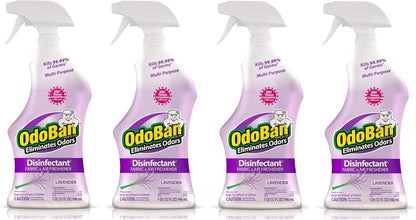 OdoBan Ready-to-Use Disinfectant and Odor Eliminator, 32 Ounce Spray Bottle, Original Eucalyptus Scent