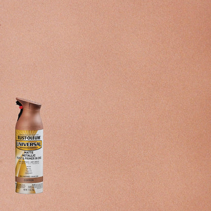 Rust-Oleum 302151 Universal All Surface Clear Topcoat Spray, 11 oz, Dead Flat Clear - Colors A