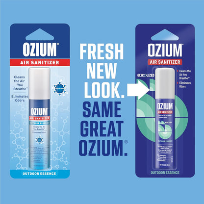 Ozium Air Sanitizer, New Car Scent, 0.8 oz