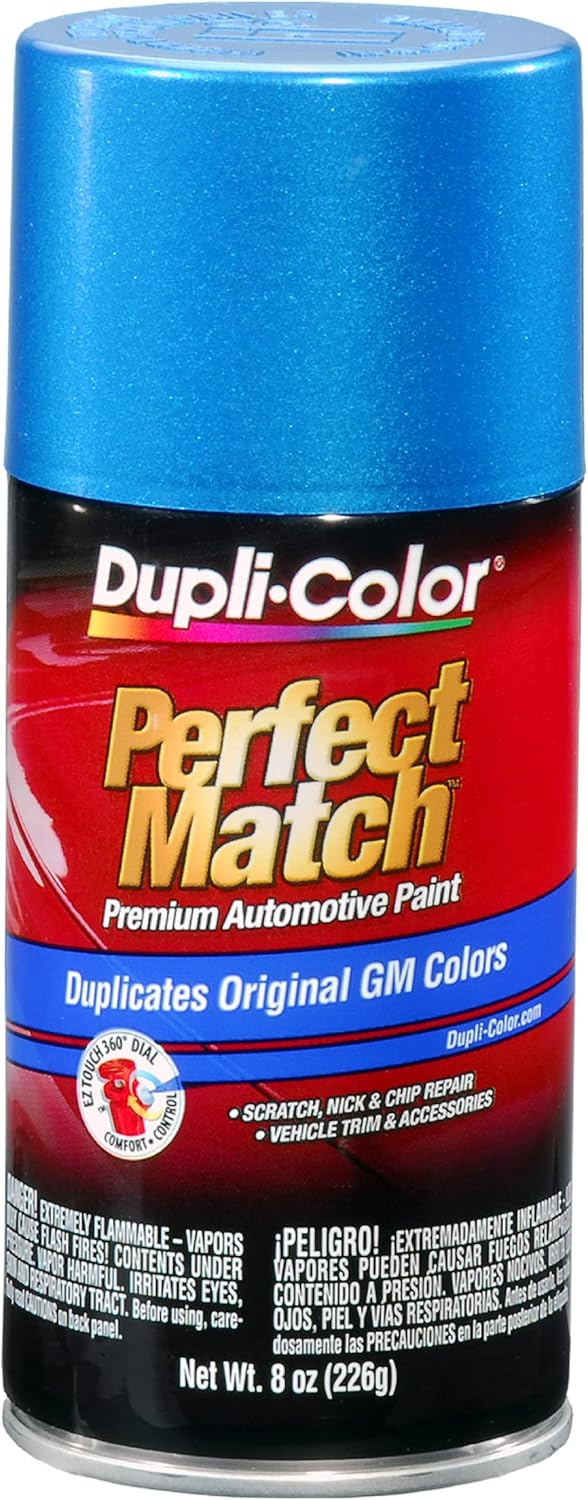 Dupli-Color EBCL01257 Clear Perfect Match Automotive Top Coat - 8 oz. Aerosol - Colors C