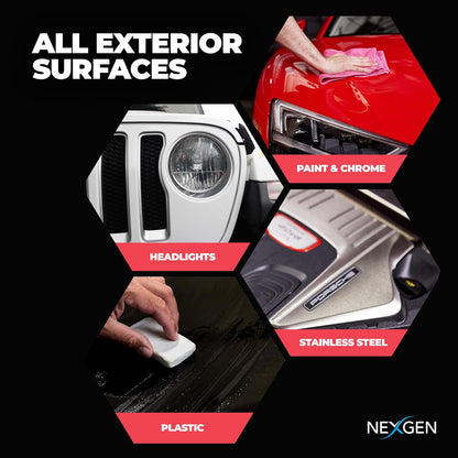 Nexgen Quick Detail Spray (16oz) - Ultimate Spot Cleaner & Ceramic Coating Maintenance - Instant Car Detailing for Freshly Waxed Shine - Car Cleaning Supplies - Protects & Extends Paint Lifespan