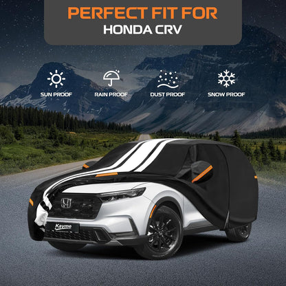 Kayme Heavy Duty Car Cover Custom Fit for BMW 3 Series 320i 325i 328i 330i 335i (1982-2026), Outdoor Full Exterior Cover with Tape and Towel, Rain Snow Sun UV Protection. - Colors A