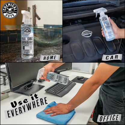 Chemical Guys Nonsense, Odorless Cleaner For Car Interior and Exterior All Purpose Cleaning Spray for Vinyl, Rubber, Plastic, Carpet, Upholstery, and Engine Bays Foaming Deep Cleaning Formula 16 oz