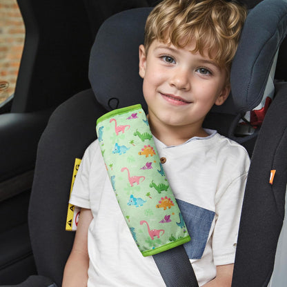 COOLBEBE Car Seat Straps Shoulder Pads for Baby Kids, Super Soft Seat Belt Covers for All Car Seats/Pushchair/Stroller/High Chair