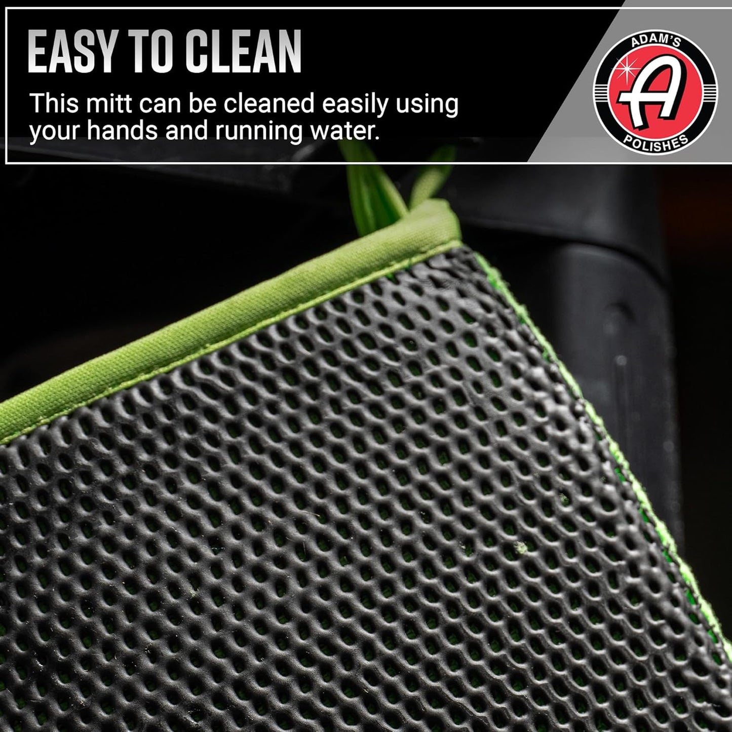 Adam's Clay Mitt Combo - Detail Spray Clay Lubricant for Medium Grade Clay for Car Detailing - Glove Quickly Removes Debris from Your Paint, Glass, Wheels, & More