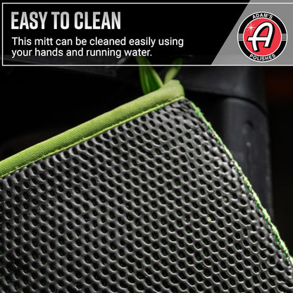 Adam's Clay Mitt Combo - Detail Spray Clay Lubricant for Medium Grade Clay for Car Detailing - Glove Quickly Removes Debris from Your Paint, Glass, Wheels, & More
