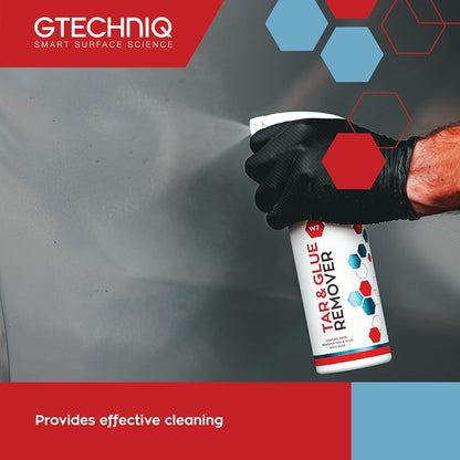 Gtechniq W7 Tar and Glue Remover, Full Strength Solvent-Based 16.9 fl oz | Dissolves Tar and Glue, Removes Stubborn Residue, Safe for Car Paint - Not for Plastics, PPF or Wrapped Vehicles