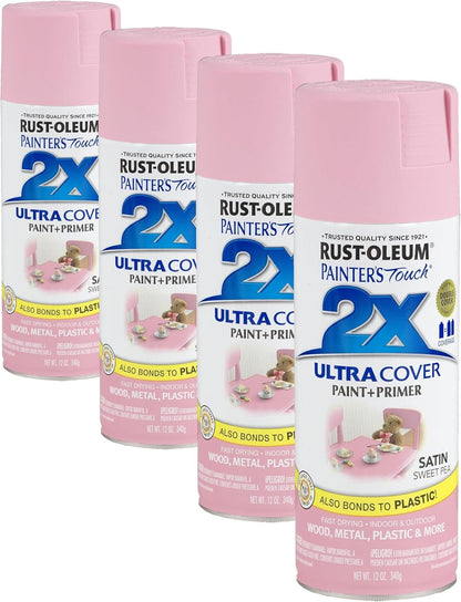 Rust-Oleum 334029 Painter's Touch 2X Ultra Cover Spray Paint, 12 oz, Gloss Clear - Colors A