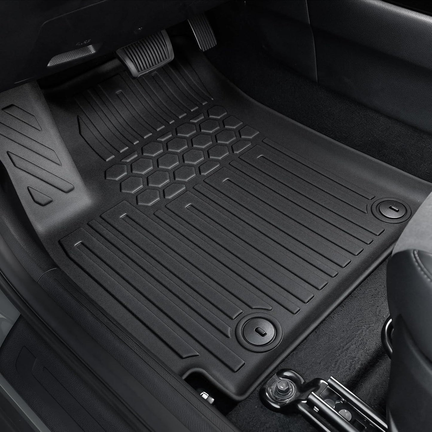 Floor Mats for Kia K5 2021-2026/Hyundai Sonata Gas 2020-2026, All Weather Floor Mats Trunk Cargo Liner Accessories, Full Coverage Set (Fit FWD Models)
