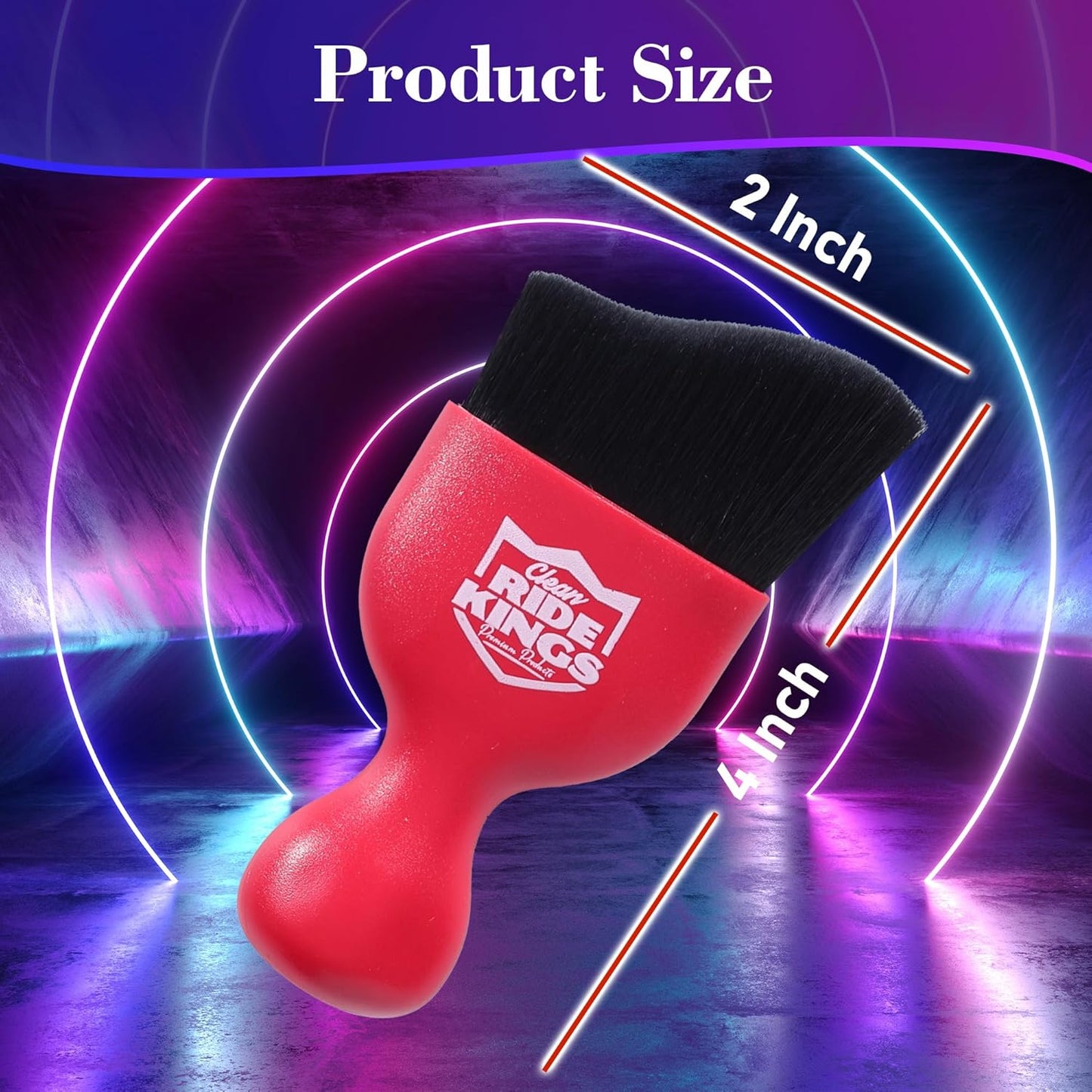 Car Detailing Kit - 3 Packs: Car Duster, Interior Cleaning Brush, Microfiber Towels | Detail Tools