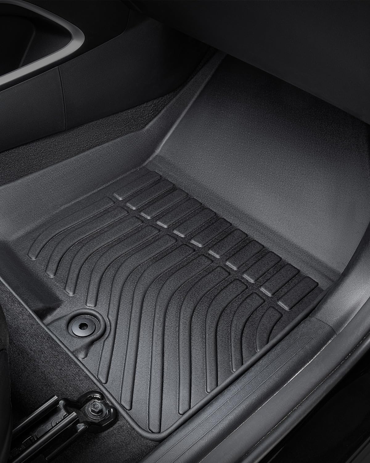 Weather Liner® Floor Mats for Hyundai Tucson 2026 2025 2024 2023 2022 (Excluding Hybrid & PHEV) Custom Fit TPE All Weather Liner Set for Interior Protection: Heavy Duty Front, Rear, Trunk Mats