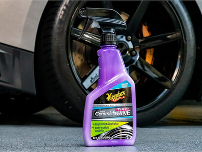 Meguiar's Hybrid Ceramic Trim Restorer, Car Trim Restorer; Restores and Protects Faded Exterior Plastic, Vinyl & Rubber On Cars, Suvs & Trucks; 16 Oz Bottle