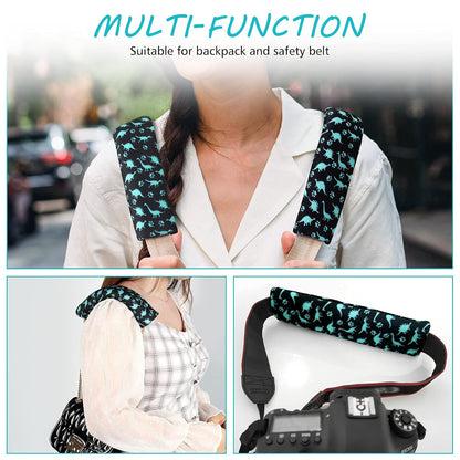 Accmor Car Seat Straps Shoulder Pads for Baby Kids,Soft Seat Belt Covers for Children, Car Seat Strap Covers for Girls Boys