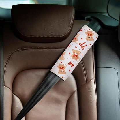 YR Seat Belt Cover for Kids, Soft Comfort Seat Belt Cushion for Children, Cute Cartoon Pattern Car Seat Belt Pads Cover for Girls and Boys, 1 Pack (Cartoon Spider)